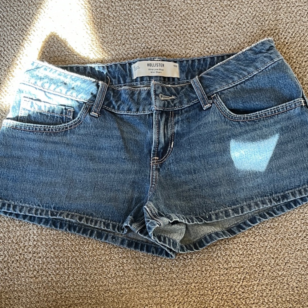 Hollister Women's Classic Blue Jean Shorts